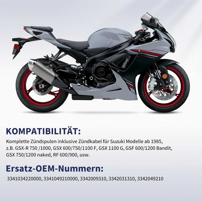 Комплект запалителни бобини (2 бр.) за Suzuki GSX др.