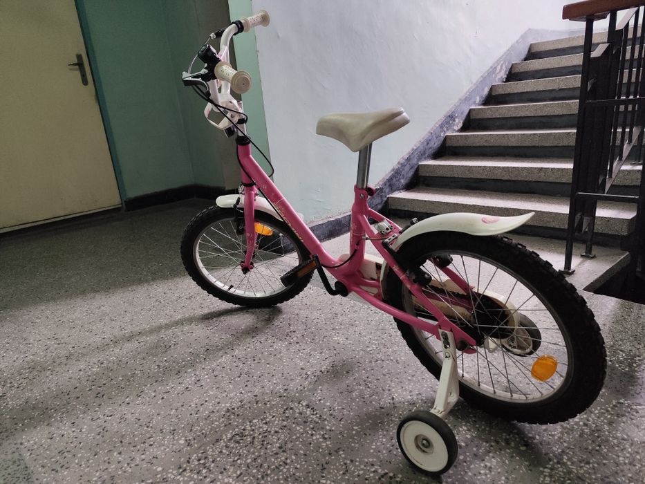 Детско розово колело