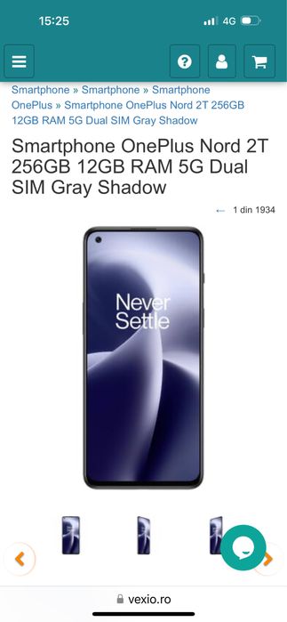 OnePlus Nord 2T 5G 12/256 GB NOU