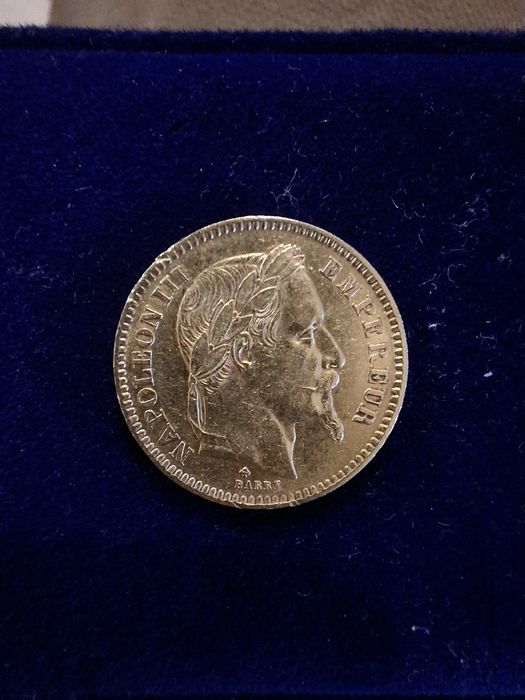 Лот Златни монети Наполеон 20 франка Злато