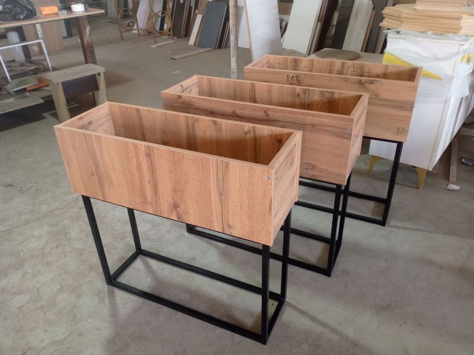 Кашпо для цветов лофт стиль