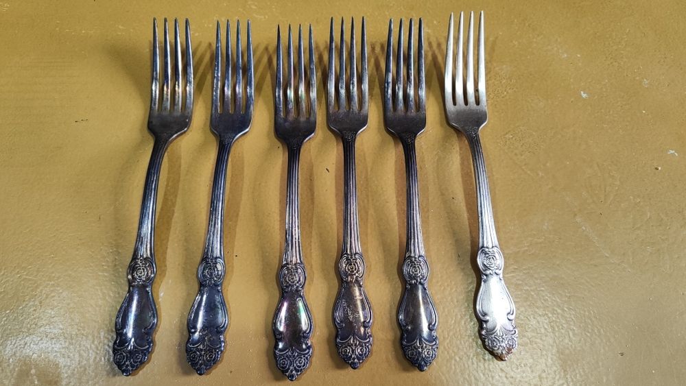 Ложки и вилки посеребряные