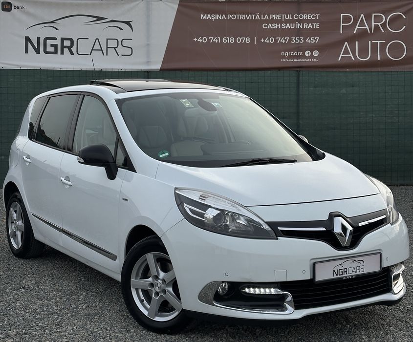 Renault Scenic 1.5 dCi 2015 Bose 156.000km RATE/TRANSPORT/NUMERE ROȘII