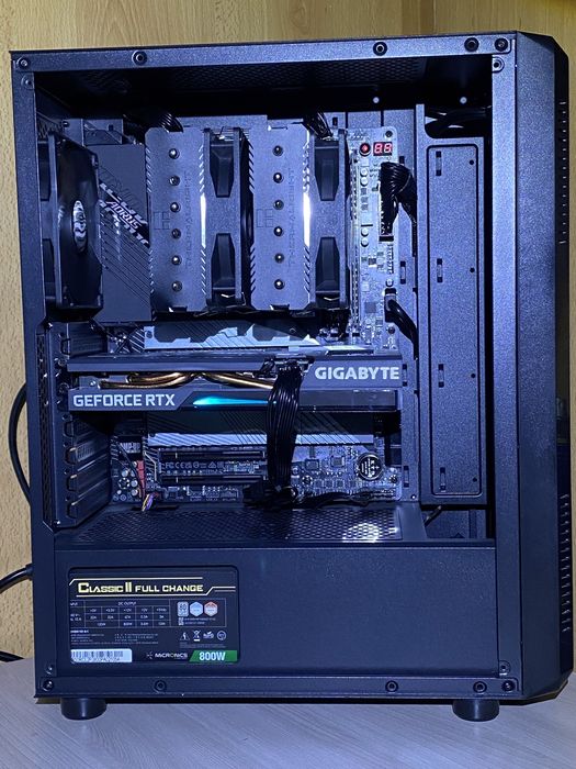 I7 12700kf RTX 3060 12гб 2х16 Озу 500 ссд 800 ватт Компьютер