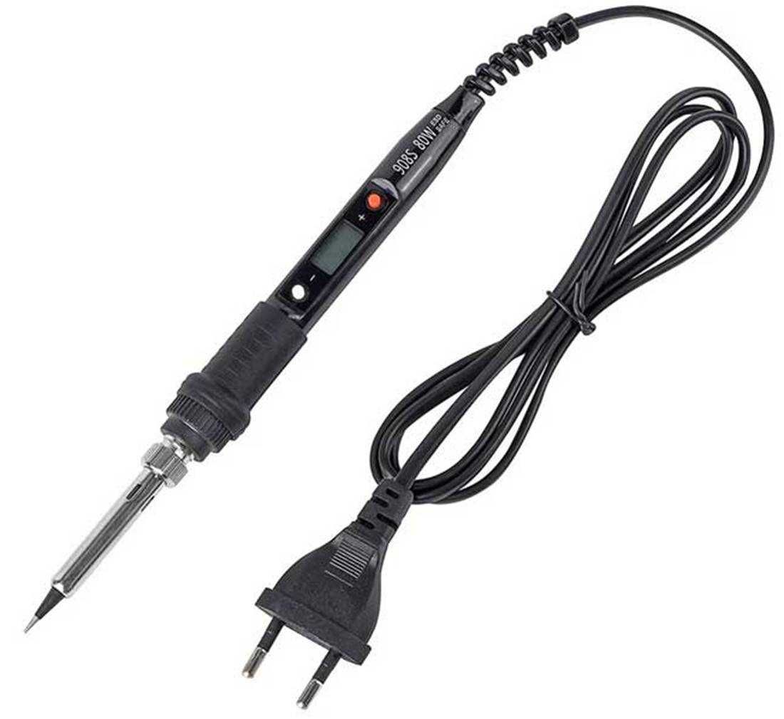 Поялник регулируем 908S, права човка, дисплей, 220VAC, 80W, 500°C