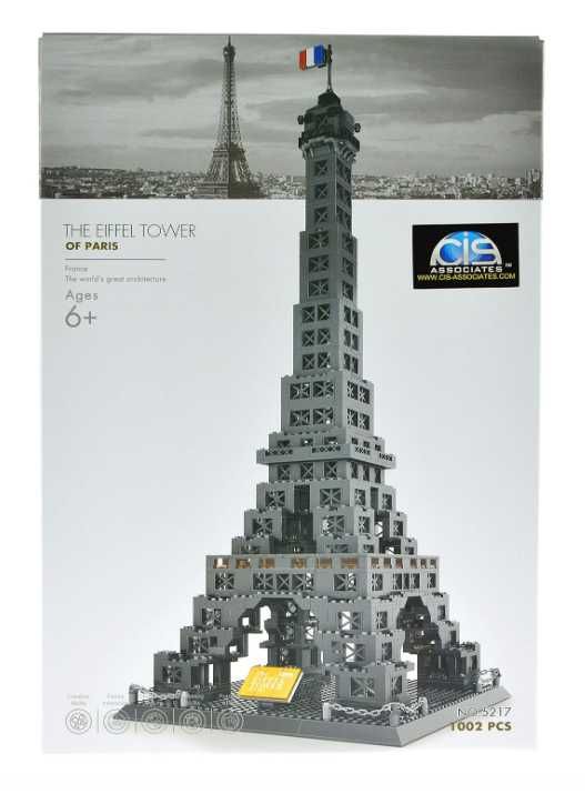 Lego  Эйфелева башня-5217 в Париже-67 см 978 детали Доставка бесплатно