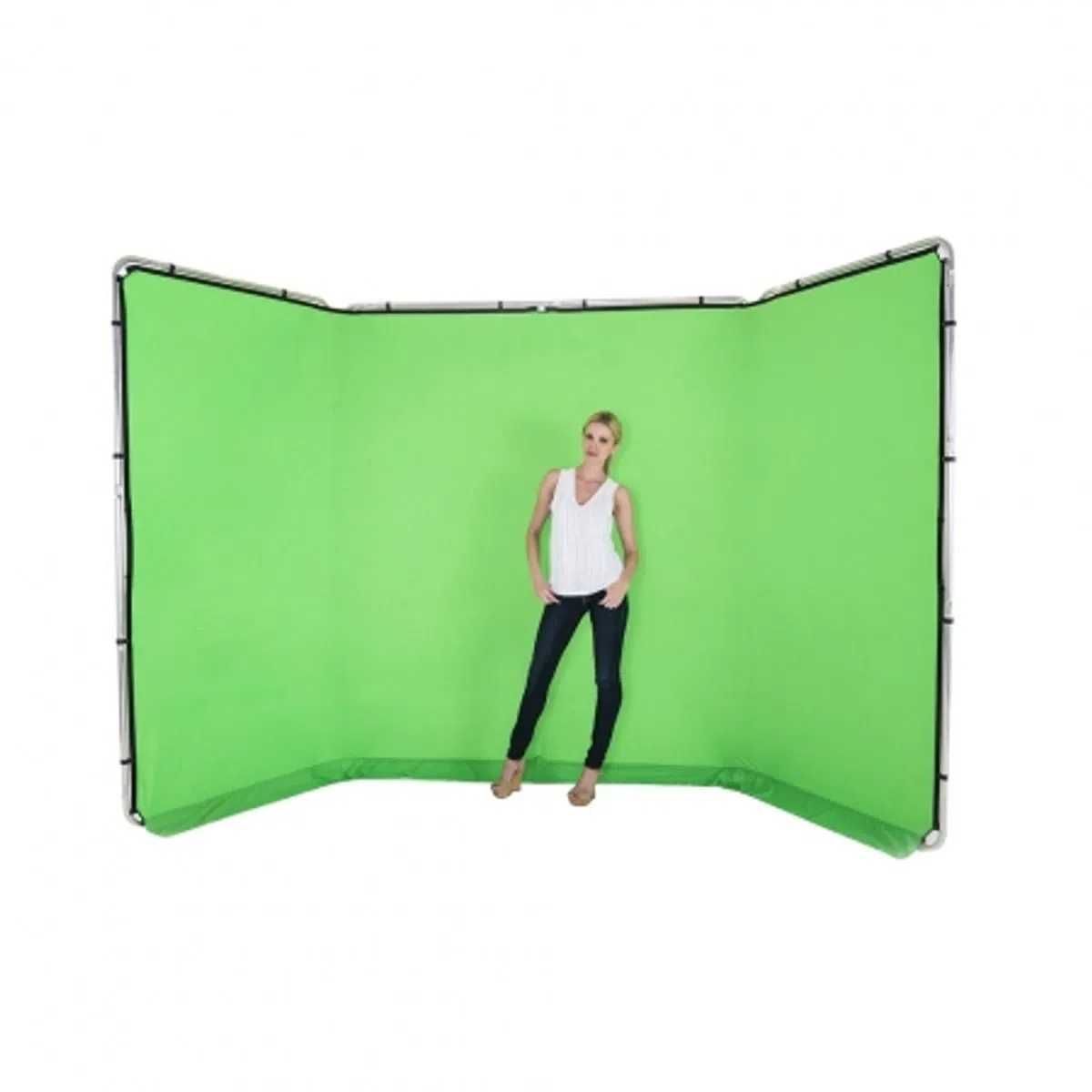 Lastolite 7622 - fundal panoramic verde chroma key, 2.35x4m