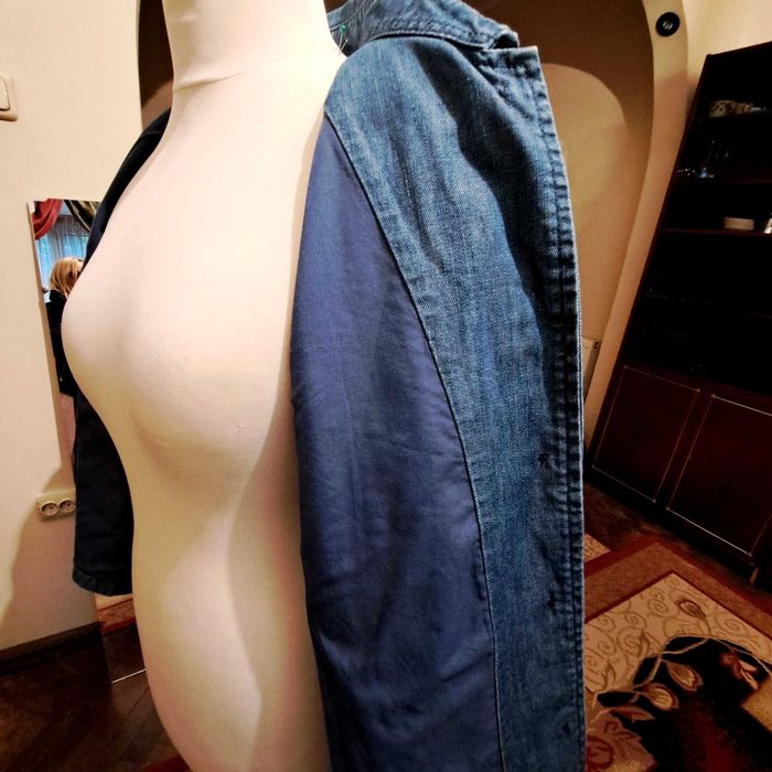 Trench denim captusit,