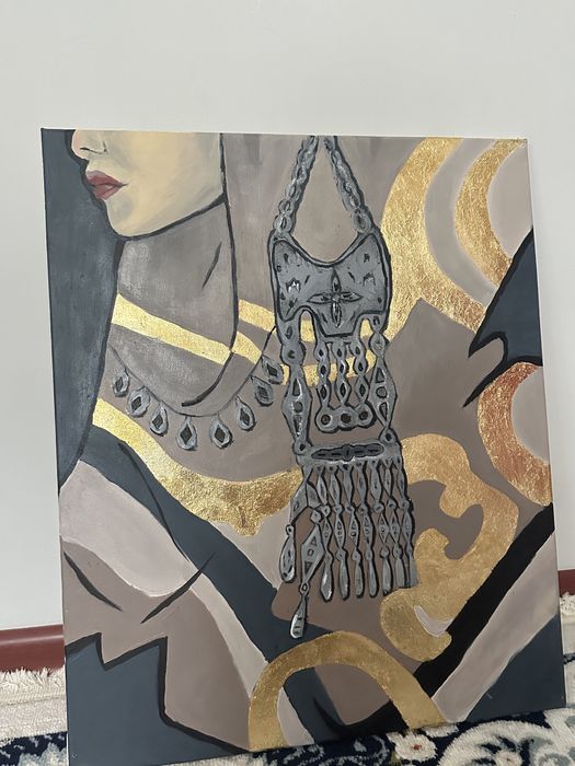 Қазақи нақыштағы картиналар