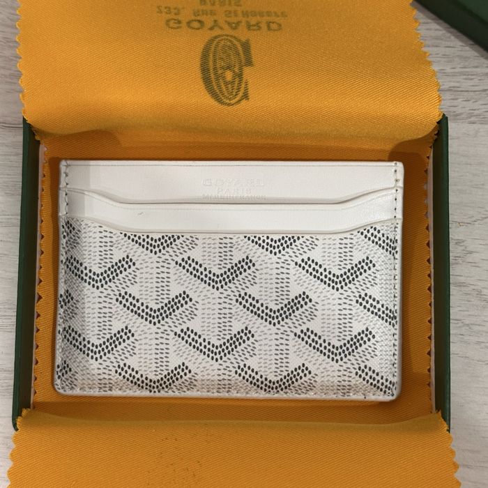 Goyard Saint Sulpice Card Wallet - White