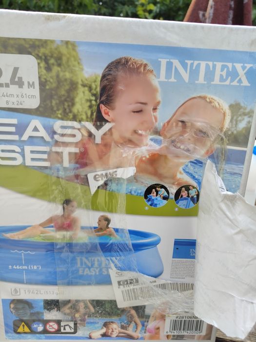 Piscina gonflabila Easy Set Intex D244xH61 cm
