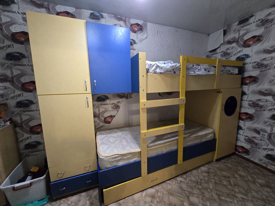 Кровать 2х ярусная, двухярусная