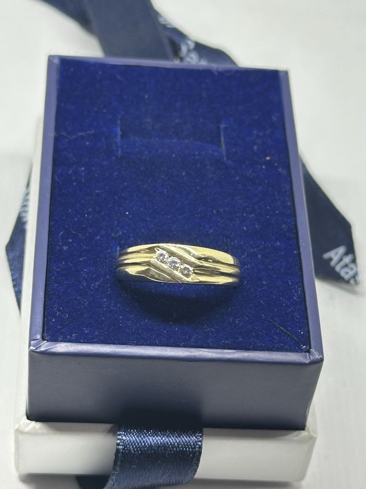 златен дамски пръстен 3.52гр 14к 585