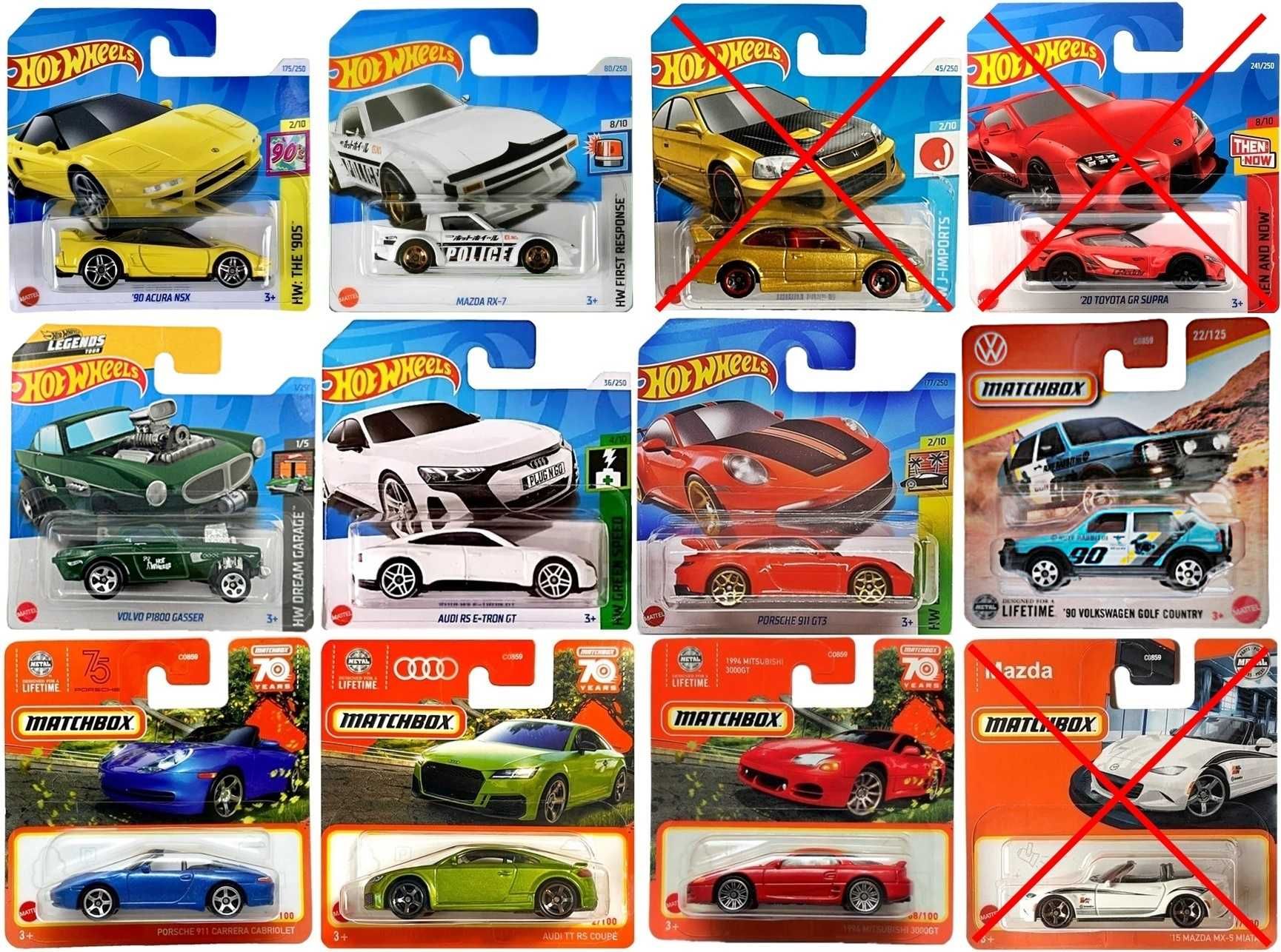 % ПРОМОЦИЯ % Hot Wheels Matchbox колички Honda Nissan Mitsubishi и др.
