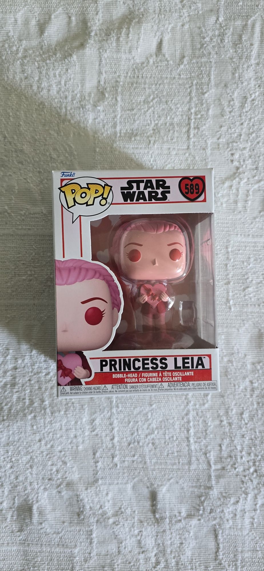 Funko Pop Princess Leia Valentines edition