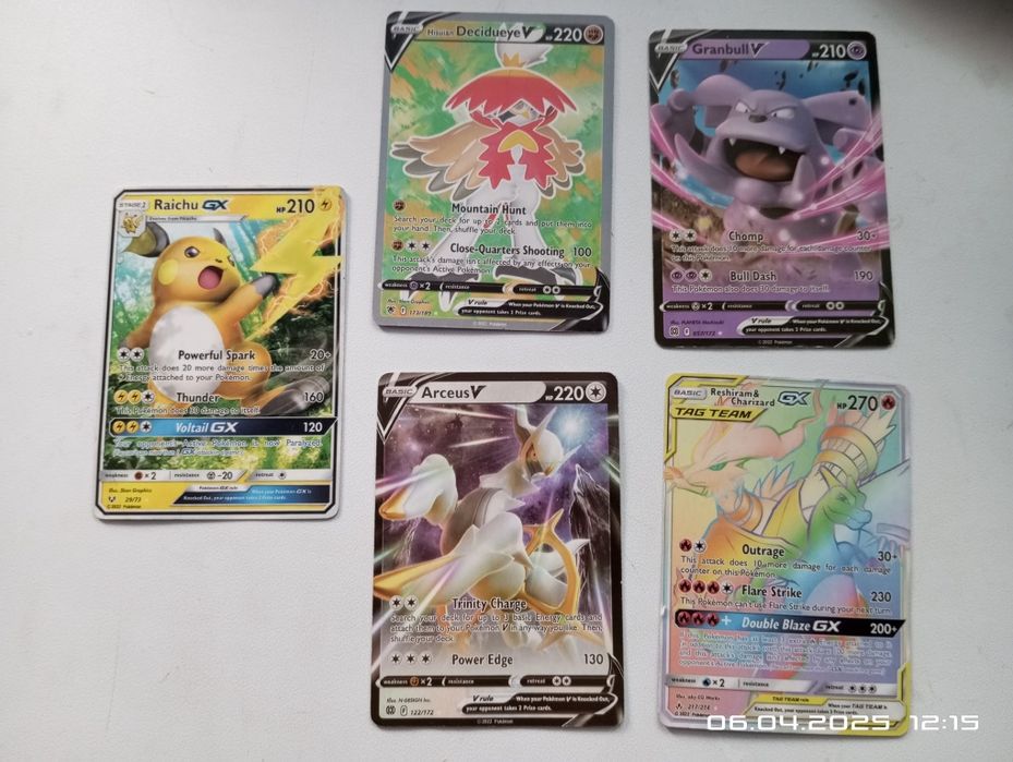 Карточка покемон