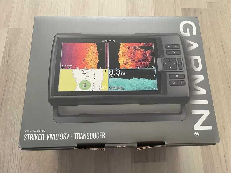Sonar Garmin Striker 9sv + Transductor GT52HW-TM