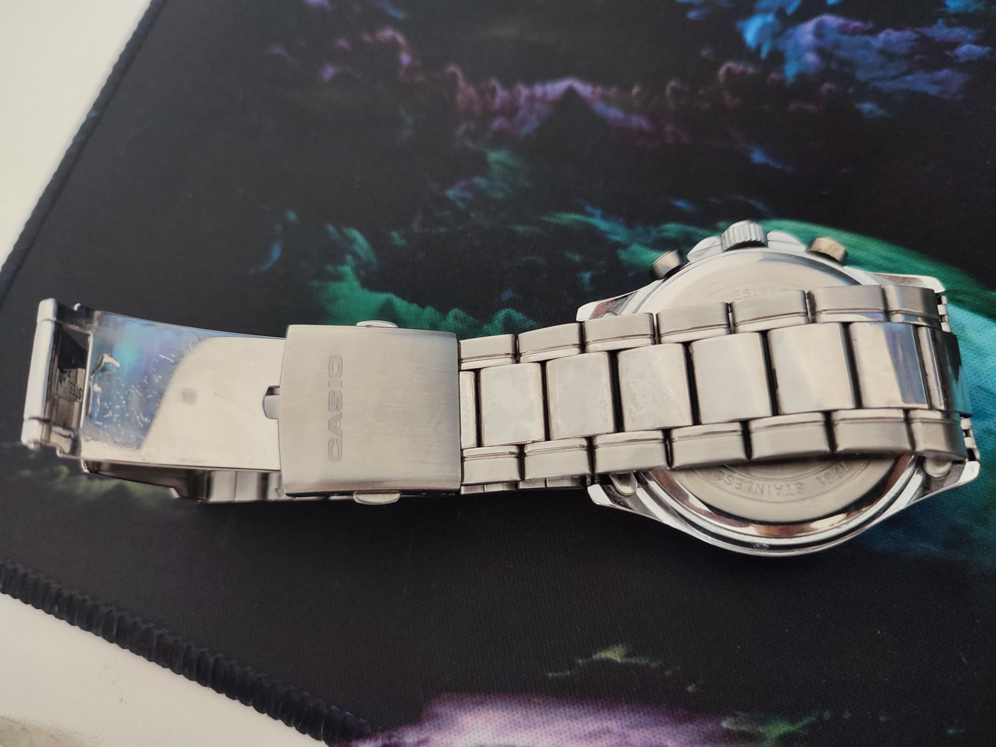 часы Casio нержавеющая сталь