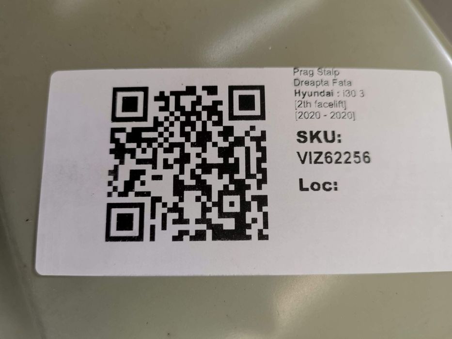 Prag Stalp Dreapta Fata Hyundai  i20 3 2020 2021 2022 Original In Star