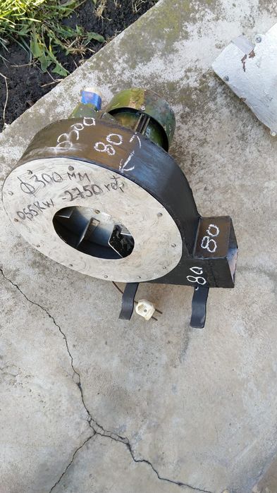 Ventilator, exhaustor, ventilator forja