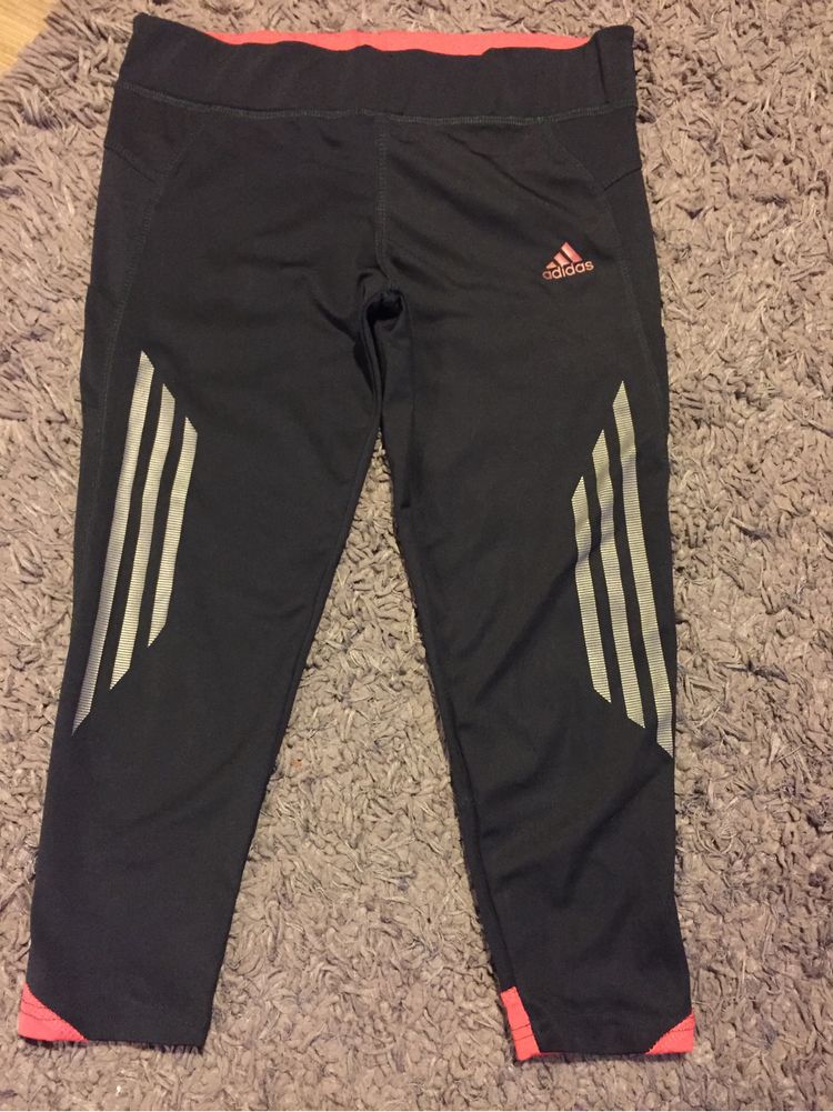 Leggings Adidas 3/4 colanti fitness, sală, alergare, sport, drumetie S