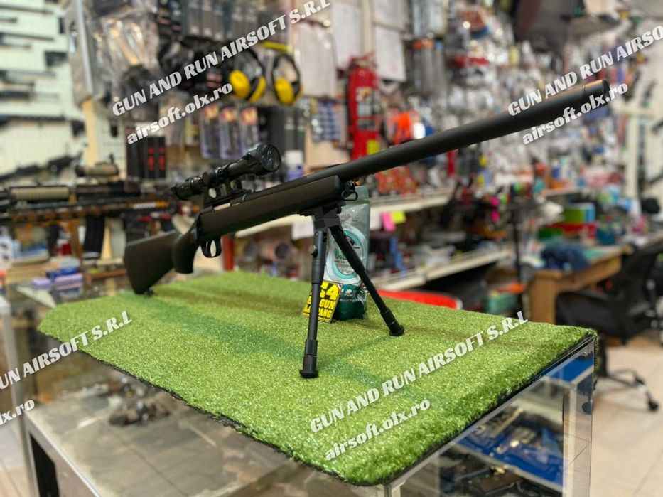 PUSCA MANUALA CU ARC!! *Puternica* Modificata 5J!! Co2 Gaz Pistol
