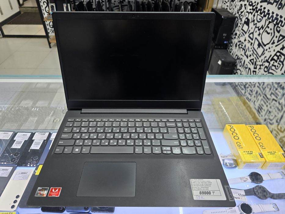 Ноутбук Lenovo Ryzen 3 3200U озу 4gb ssd256gb рассрочка Реал ломбард