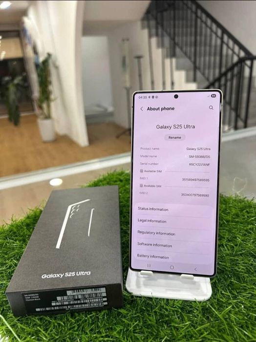 Samsung s25 ultra 256GB чисто нов смартфон