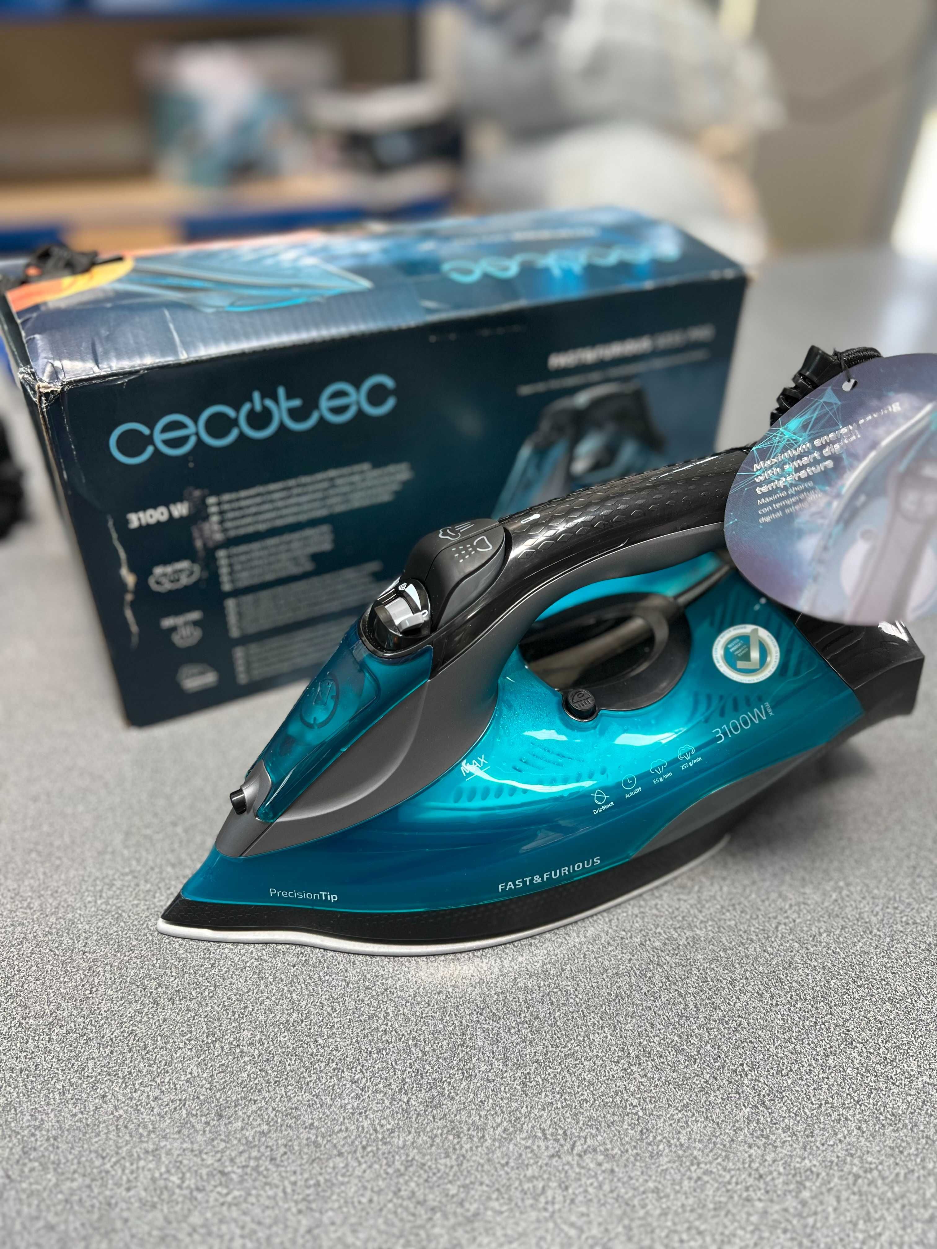 Парна ютия Cecotec Fast&Furious 5055 Pro, 3100 W