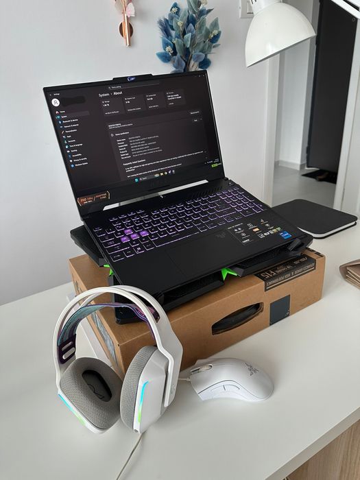 Bundle Gaming Laptop ASUS TUF Gaming F15 FX507VV-LP147