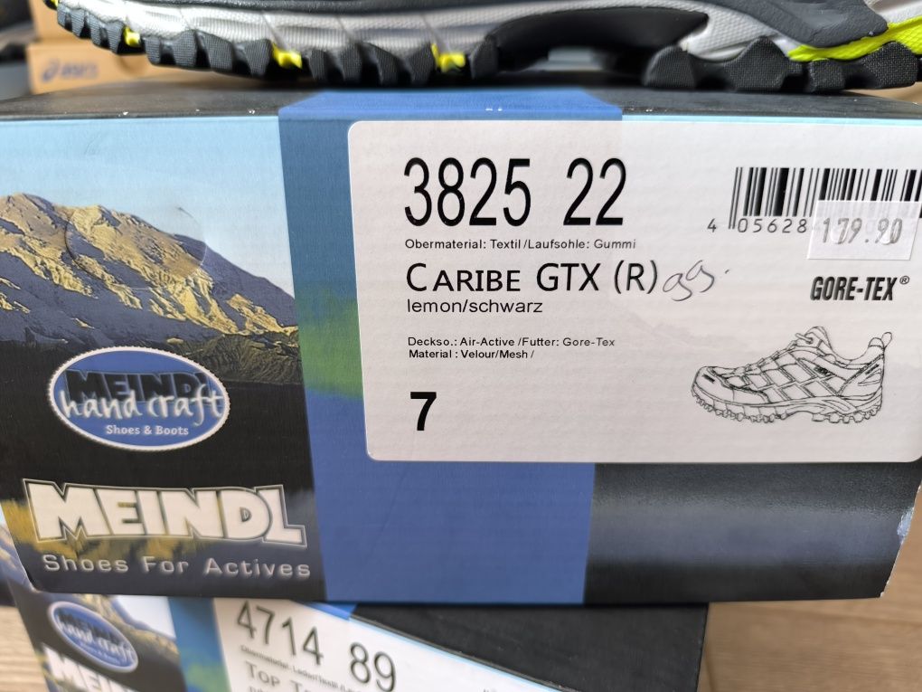 Meindl туристически обувки Gore-tex, 41 номер 26.5см стелка