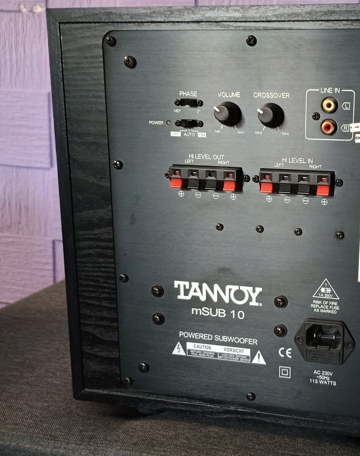 Tannoy Msub 10 субуфер