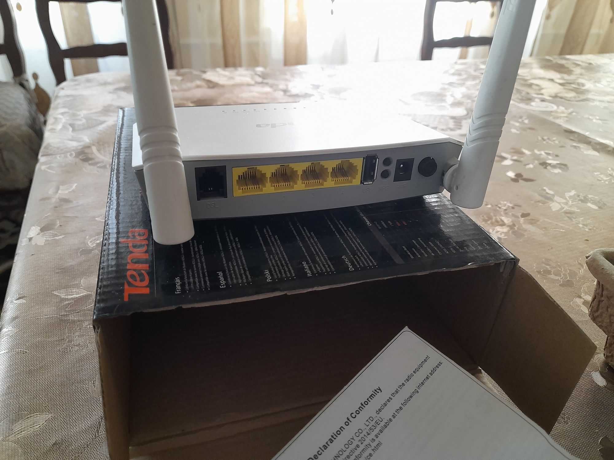 Wi- fi   роутер тенда