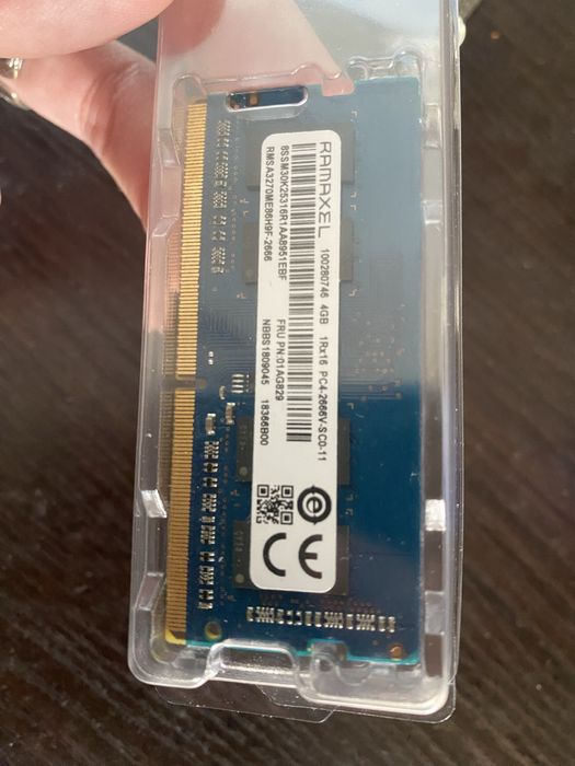 ОЗУ ddr4 so-dimm 2666 4 gb (от ноутбука)