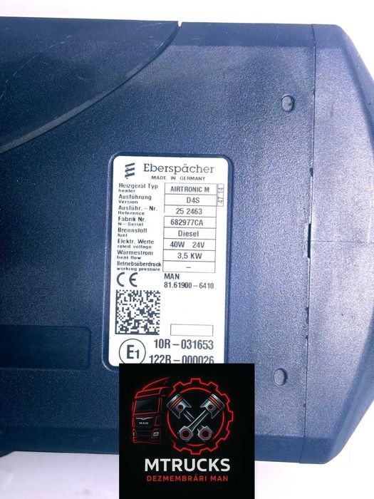 Sirocol 81619006410 MAN TGL TGM TGS TGX Made in Germany