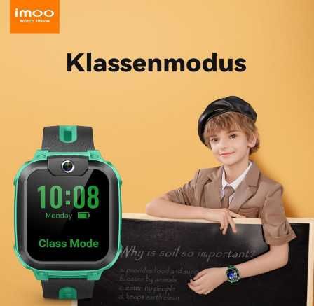 Детски смарт часовник imoo Watch Phone Z1, Nano SIM, видео