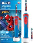 Електрическа четка за зъби Oral-B Kids Spiderman с 2 глави за четка