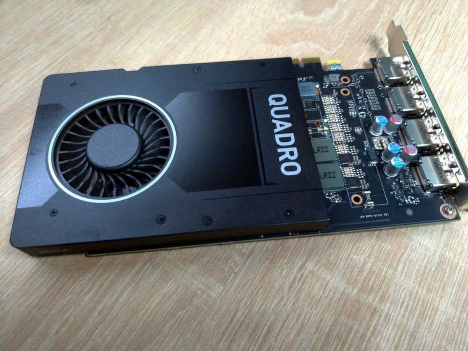 nVidia Quadro P2000 5GB 160 Bit GDDR5, 4xDP, PciE x16