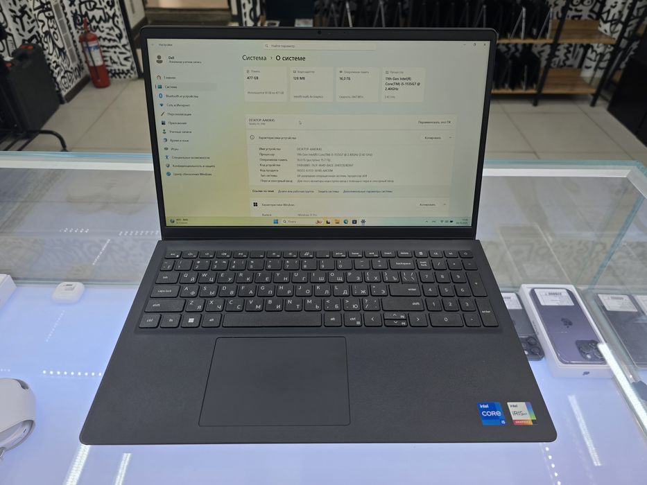 Ноутбук Dell core i5 1135g7 озу 16gb ssd512gb рассрочка Реал ломбард