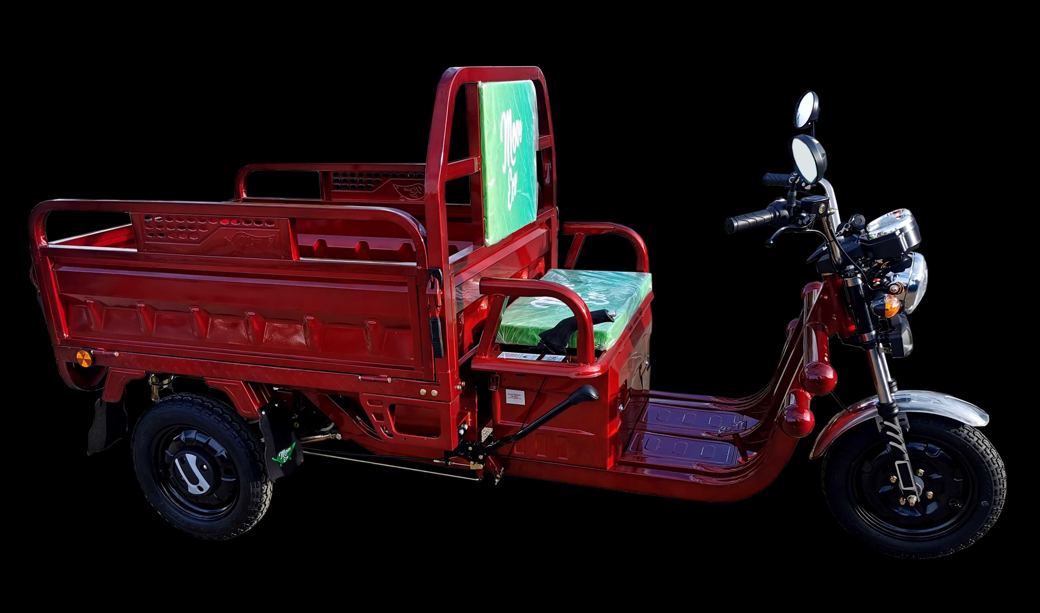 Tuk Tuk (Triciclu) electric MoveEco - cel mai apreciat model omologat