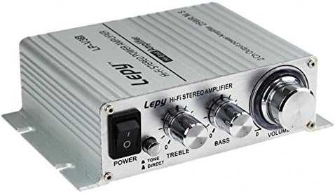 Lepy LP-V3S-Silver 25Wx2 Amplificator digital