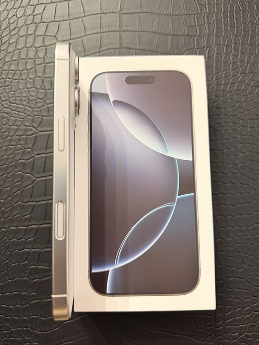 Iphone 16 pro , 128gb , White , full box , Garantie emag