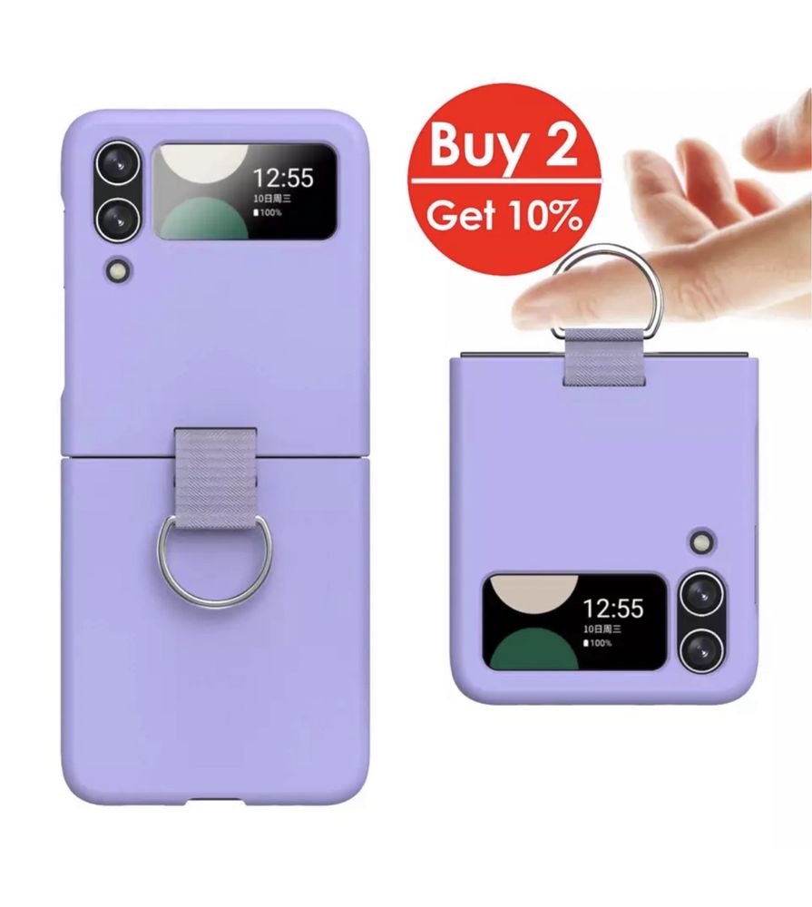 Samsung Z FLIP 3 / Z FLIP 4 5 6 - Husa Safe Case Plastic Colorat