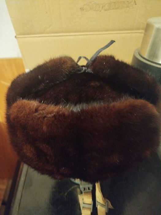 Зимние норковые шарки ушанки