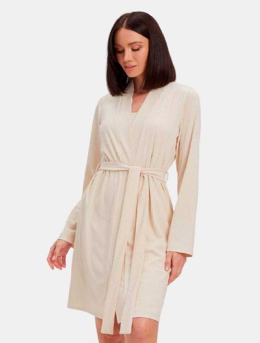 Халат с сорочкой L, новый