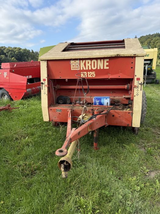 Presa krone round pack 1560 kr 125 1550 claas