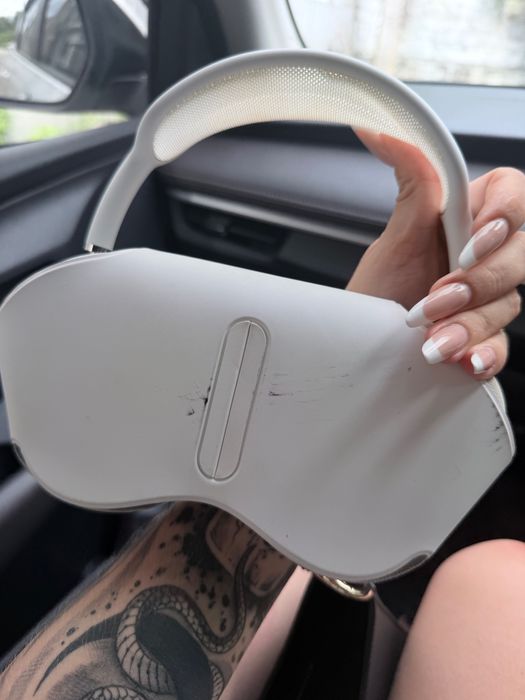 AirPods Max Gen 1 White с lightning с коробкой