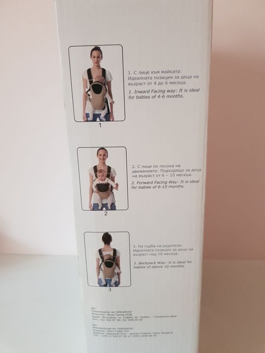 Кенгуру за бебе носене