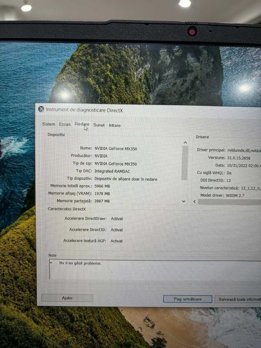 Laptop Lenovo ideapad 3 i5-1135G7 8GB 512SSD MX350 2GB