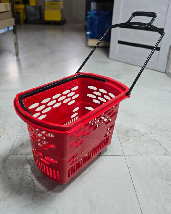 Тележка-Корзина с откидной ручкой!